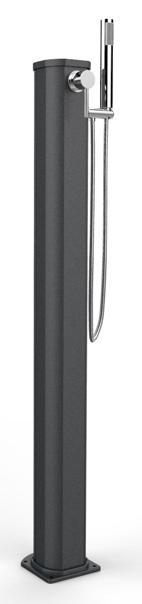 prezzo Douche de Jardin Solaire Extérieure Mitigeur 20L et Douche Mobile Arkema Jolly Go Gris Anthracite