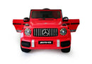 Macchina Elettrica per Bambini 12V con Licenza Mercedes G63 AMG Big Fuoristrada Rossa