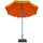 Parasol de Jardin Ø2 m Mât Ø33 mm en Acier Maffei Venezia Duplex Jaune/Blanc et Jaune