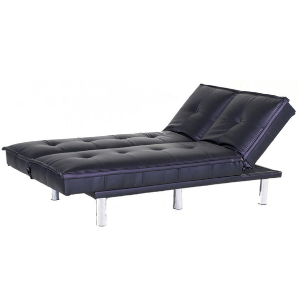 prezzo Canapé-lit Desire Prontoletto rembourré en similicuir noir