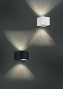 Applique da Esterno a LED in Plastica Bianco Opaco