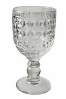 Set 6 Calici in Vetro 280 ml Villa d'Este Home Tivoli Geometrie