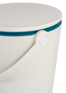 Secchiello Termico Porta Ghiaccio Ø38x37 cm in PVC Keter Go Bar Bianco