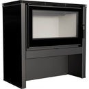 Stufa a Legna 6/16KW in Acciaio Flig Sheridan Nera