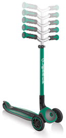Monopattino 3 Ruote Pieghevole 5 Altezze Max 50 Kg Globber Master Verde