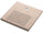 Base Carrée 40x40x4 cm pour Fontaines avec Grande Virole en Ciment Belfer 42/BSE/7.T Tortora