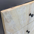 Mobile Stanley 45x35x110 h cm in Legno Marrone