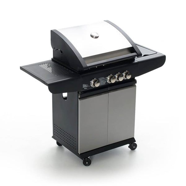 Barbecue à gaz avec 3 brûleurs thermomètres et brûleur latéral Taddei Deluxe 3F prezzo