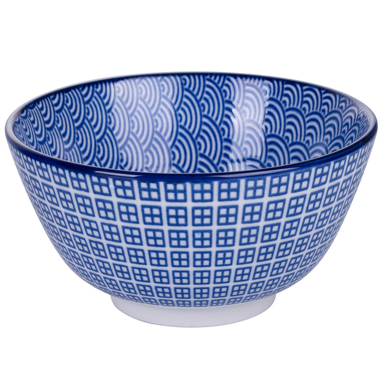 Set 4 Ciotole Ø12x6,3 cm 280 ml in Porcellana VdE Tivoli 1996 Confusion