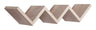 Bibliothèque murale Zigzag 56x15,5 cm en chêne Saetta Fiberwood Sagerau