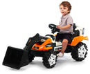 Escavatore Elettrico per Bambini 6V Kidfun Arancione e Bianco