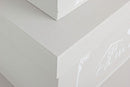 Set 3 Scatole Lovers Rettangolari Grigio in Legno