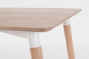Tavolo Rettangolare Fisso 120x80x74 cm David in Legno