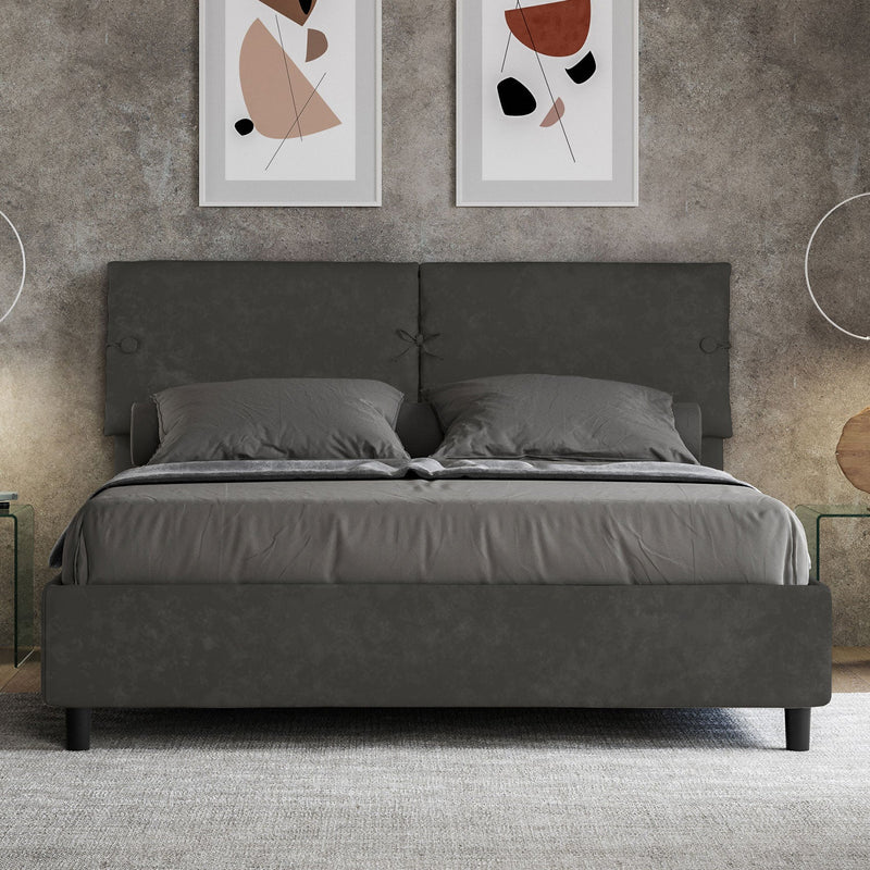 Letto Matrimoniale Sleeper Grigio Varie Misure
