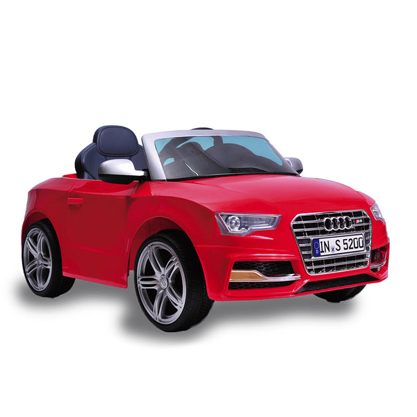 Véhicule électrique porteur pour enfants 12V sous licence Audi S5 Cabrio Blanc online