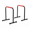Parallele Fitness per il Potenziamento e la Tonificazione Muscolare in Tubi d'Acciaio Altezza 73 cm 