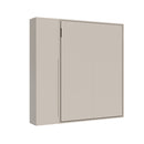 Letto Matrimoniale Francese A Scomparsa 140 Versia Con Armadio 1 Anta Sx Argilla      