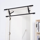Barra Trazioni a Parete in Acciaio Max 110Kg 102x35x25 cm  Nero