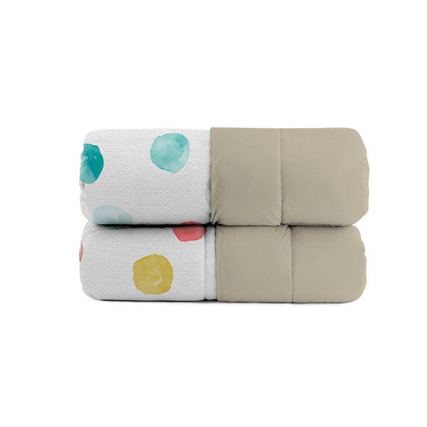 Trapunta Invernale Stampata in Microfibra 200gr Double Face Balloon Varie Misure sconto