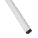 Lampada da Terra Treppiede in Metallo con Paralume in Lino Bianco Ø48x156 cm 