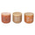 Set de 3 Pots à Sel, Sucre et Café 500 ml en New Bone China VdE Tivoli 1996