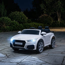Macchina Elettrica per Bambini 12V con Licenza Audi TT Bianco