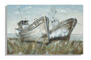 Dipinto su Tela Barche 120x3,7x80 cm in Alluminio Plastica e Canvas