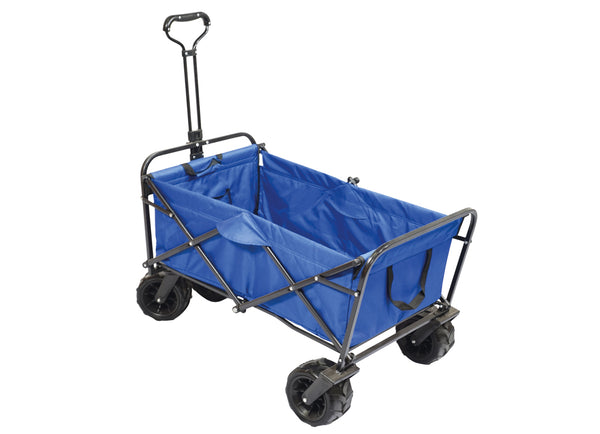 acquista Chariot pliant en métal 60x60x90cm Vorghini Roof Bleu