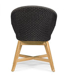 Set 2 Sedie 64x64x85h cm con Braccioli e Cuscini Coachella Antracite