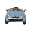 Macchina Elettrica per Bambini 12V con Licenza Fiat 500 Celeste