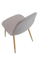 Sedia in Tessuto 43,5x45x90cm TFT Bing Tortora