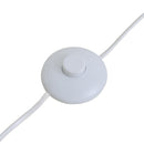 Lampada da Terra Tripode in Legno con Paralume in Metallo 70x70x170 cm E27 