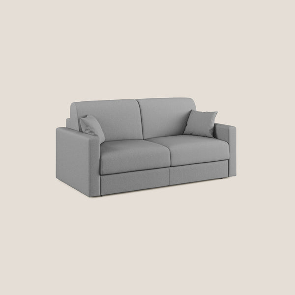 Canapé lit 3 places 186x92x96 cm en tissu gris online