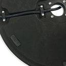 Stufa Elettrica Fungo Riscaldante Infrarossi Saturno Esterno-Interno Regolabile Argento