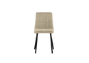 Set 4 Sedie Ariel 46x55x87,5 cm in Tessuto Easy-Clean Beige       