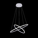 Lampada pendente Modern in Metallo Nola Bianco