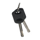 Lucchetto Bloccadisco in Acciaio Perno Ø 5 mm per Moto Scooter T.J. Marvin Z014 Rosso