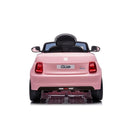 Auto Elettrica per Bambini Licenza Ufficiale Fiat 500e Batteria 12V Luci LED Rosa      
