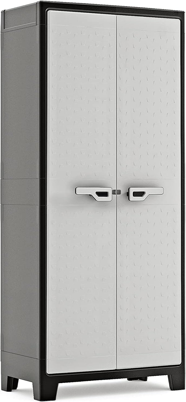 acquista Armoire Keter Titan Tall XL 4 étagères 80x44x182 cm Gris