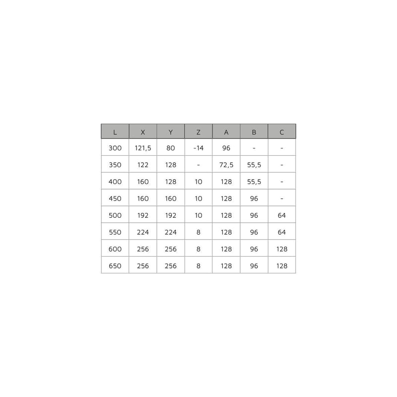 Guide a Sfere per Cassetti con Estrazione Totale e Chiusura Soft H45 mm L450 Bianco Acciaio Emuca
