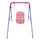 New Baby Pink Balançoire de jardin 1 place 100x144x120 cm