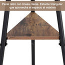 Appendiabiti da Terra con 2 Ripiani 32,5x45,5x182 cm  Pin