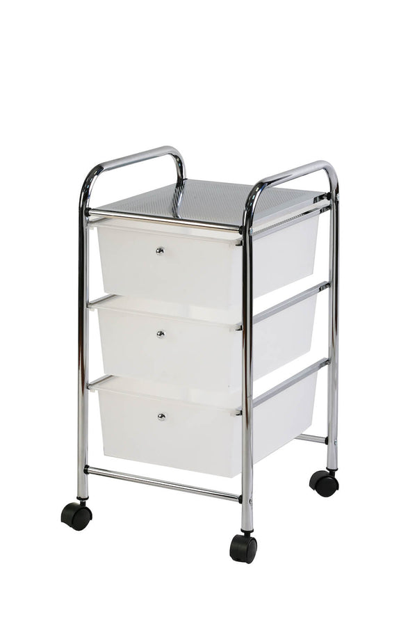 Chariot polyvalent en acier 3 tiroirs Bianchi Tosini YJ810W sconto