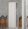Porte pliante intérieure 83x214 cm en PVC Caroline Blanc Pastel