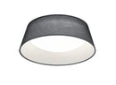 Plafoniera da Interno a LED in Tessuto Grigio