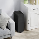 Cestino Spazzatura 20 L 21,5x37,2x57 cm con Chiusura Ammortizzata e Secchio Rimovibile in Acciaio e PP Nero      