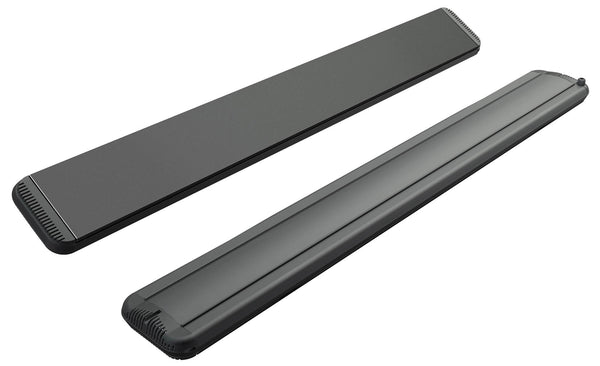 sconto Chauffage Électrique Infrarouge 195x20,1x5,8 cm Plafond 3200W en Aluminium Moel Hot-Top Noir