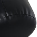 Set Sacco da Boxe per Adulti 30x30x120 cm da Appendere con Guantoni e Ganci in PVC e Acciaio Nero Rosso      