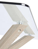 Gambe da Tavolo in acciaio effetto Legno Naturale