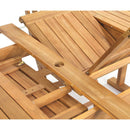 Tavolo da Giardino Allungabile 230/320x110xH75 cm in legno Brian